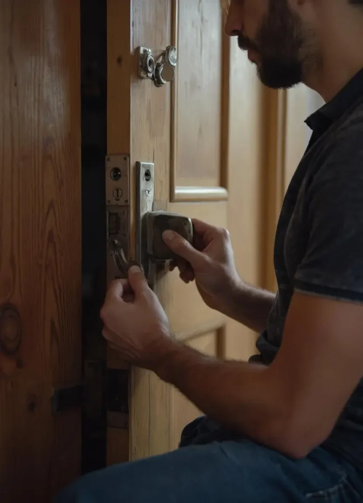 Emergency locksmith technician from Peak Locksmith in Tacoma, WA